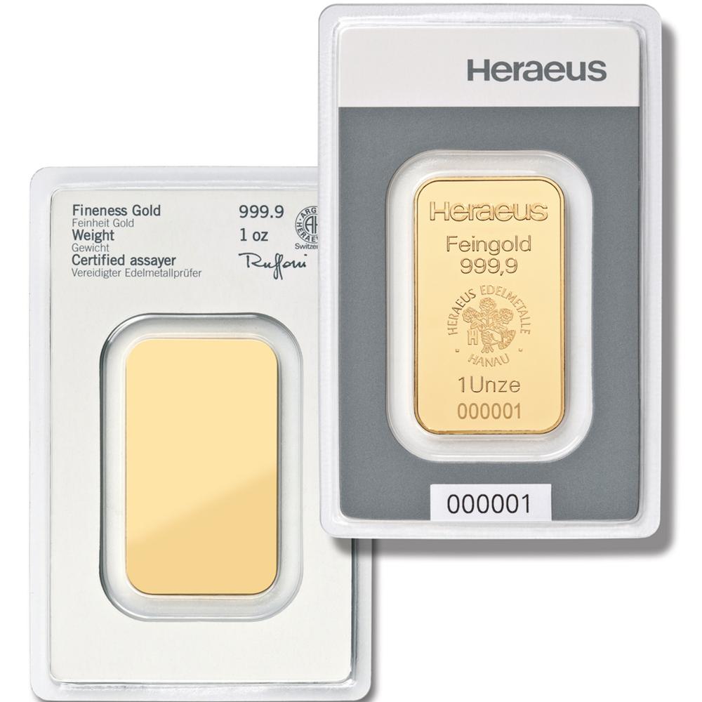 Heraeus Goldbarren G G Nstig Kaufen